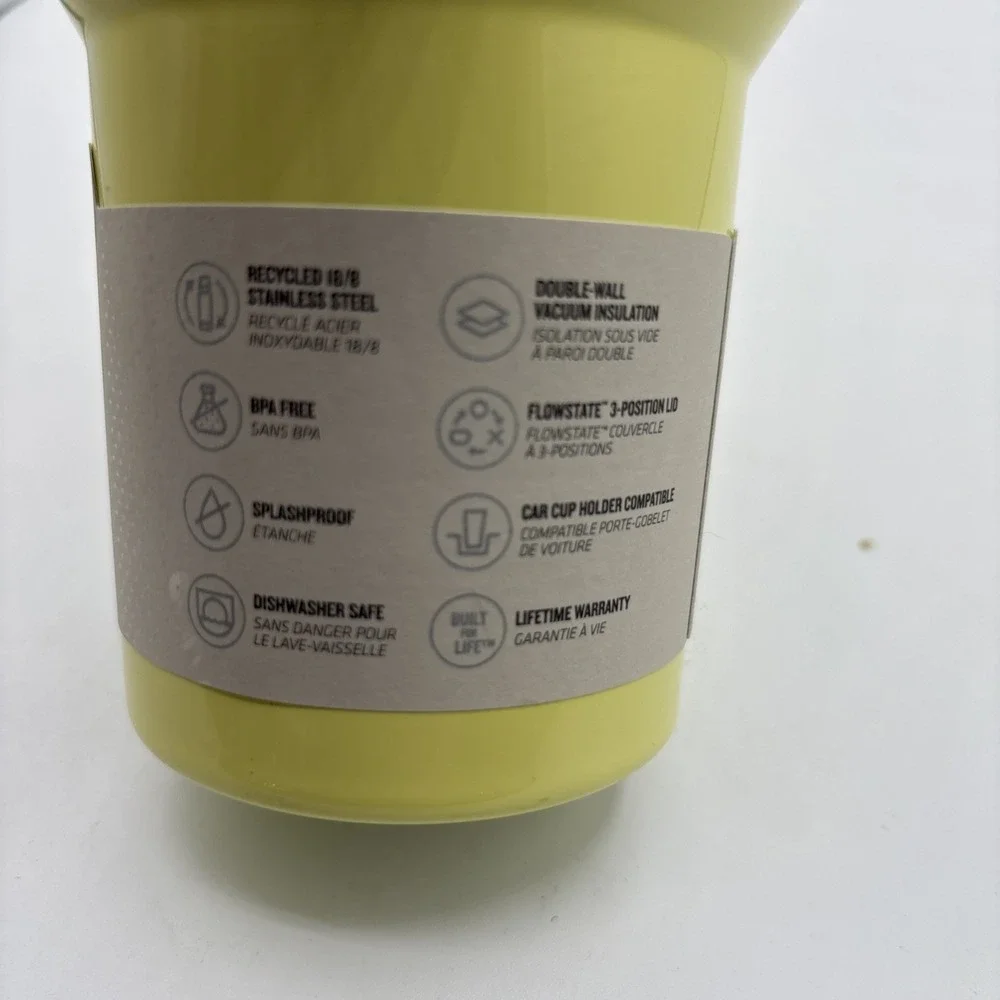Stanley X CALIA 30‎ oz. Quencher H2.0 FlowState Tumbler Pale Green-EXCLUSIVE New - Picture 4 of 6